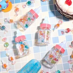 31 Pcs Plastic Baby Bottles for Baby Shower